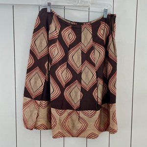 Dana Buchman Pleated Circle Skirt, Size 10